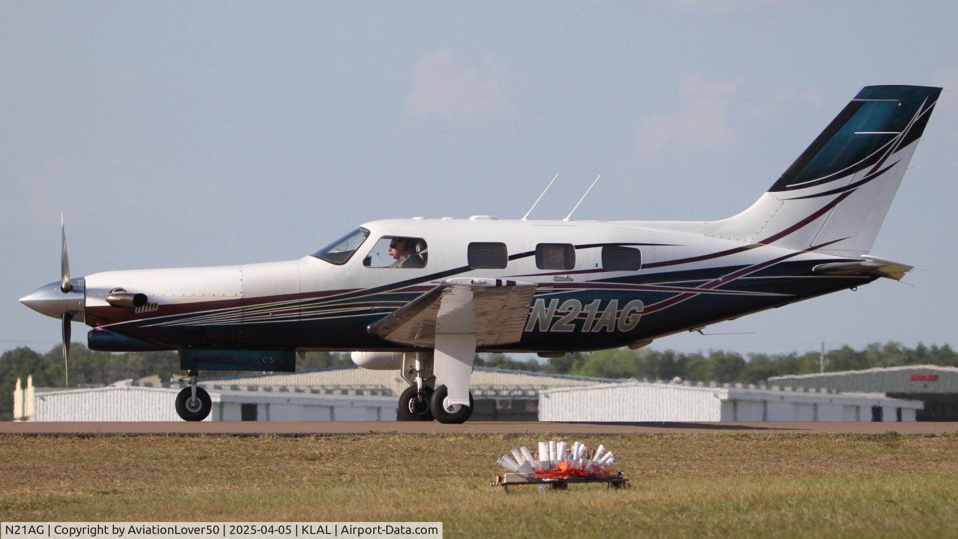 N21AG, 1997 Piper PA-46-350P Malibu Mirage C/N 4636106, Malibu Mirage