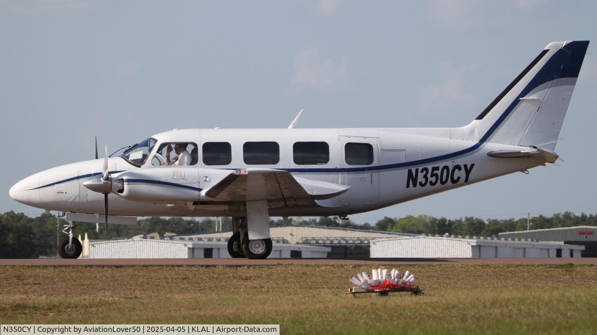 N350CY, Piper PA-31-350 Chieftain C/N 31-7852010, Cheyenne II