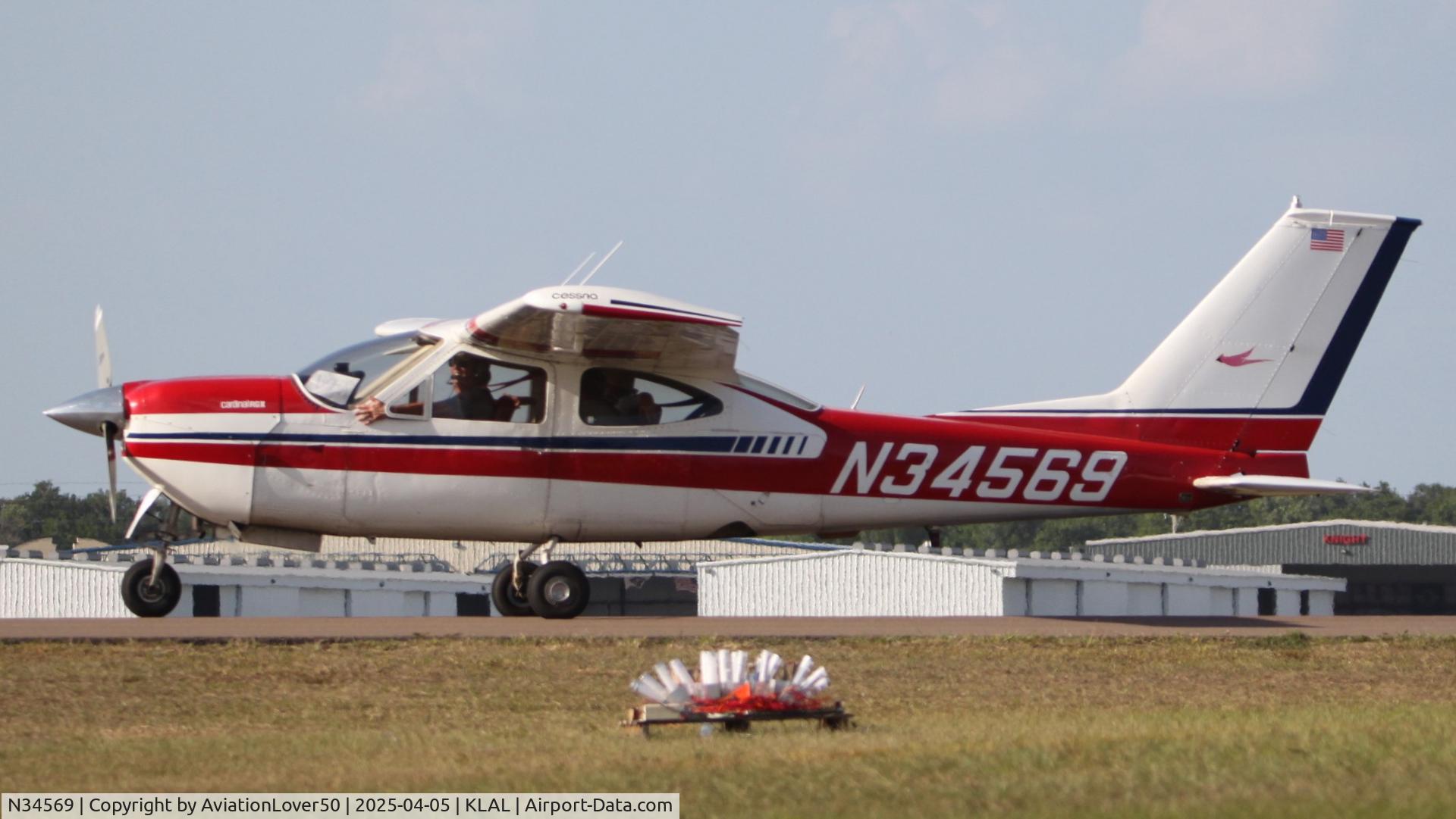 N34569, 1976 Cessna 177RG Cardinal C/N 177RG1007, Cardinal RG