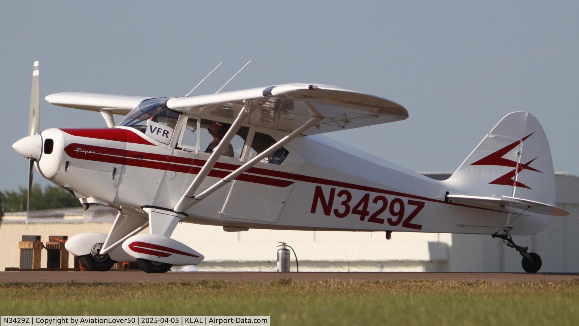 N3429Z, 1960 Piper PA-22-150 C/N 22-7343, Tri-Pacer