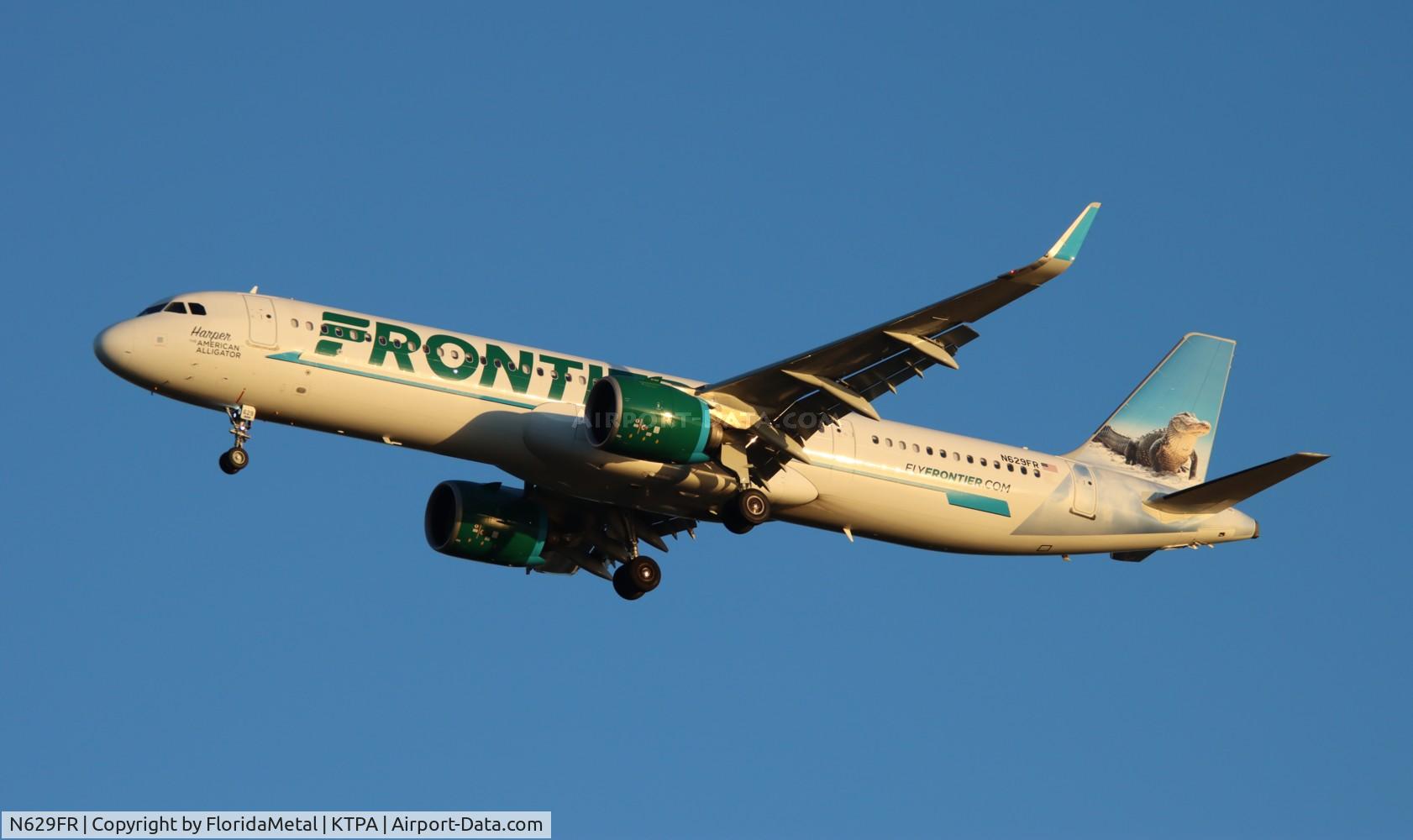 N629FR, 2023 Airbus A321-271NX C/N 11555, FFT A321N Harper zx phl-tpa
