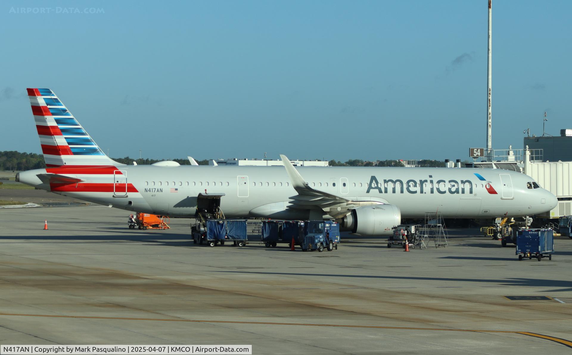 N417AN, 2020 Airbus A321-253NX C/N 9537, Airbus A321-253NX