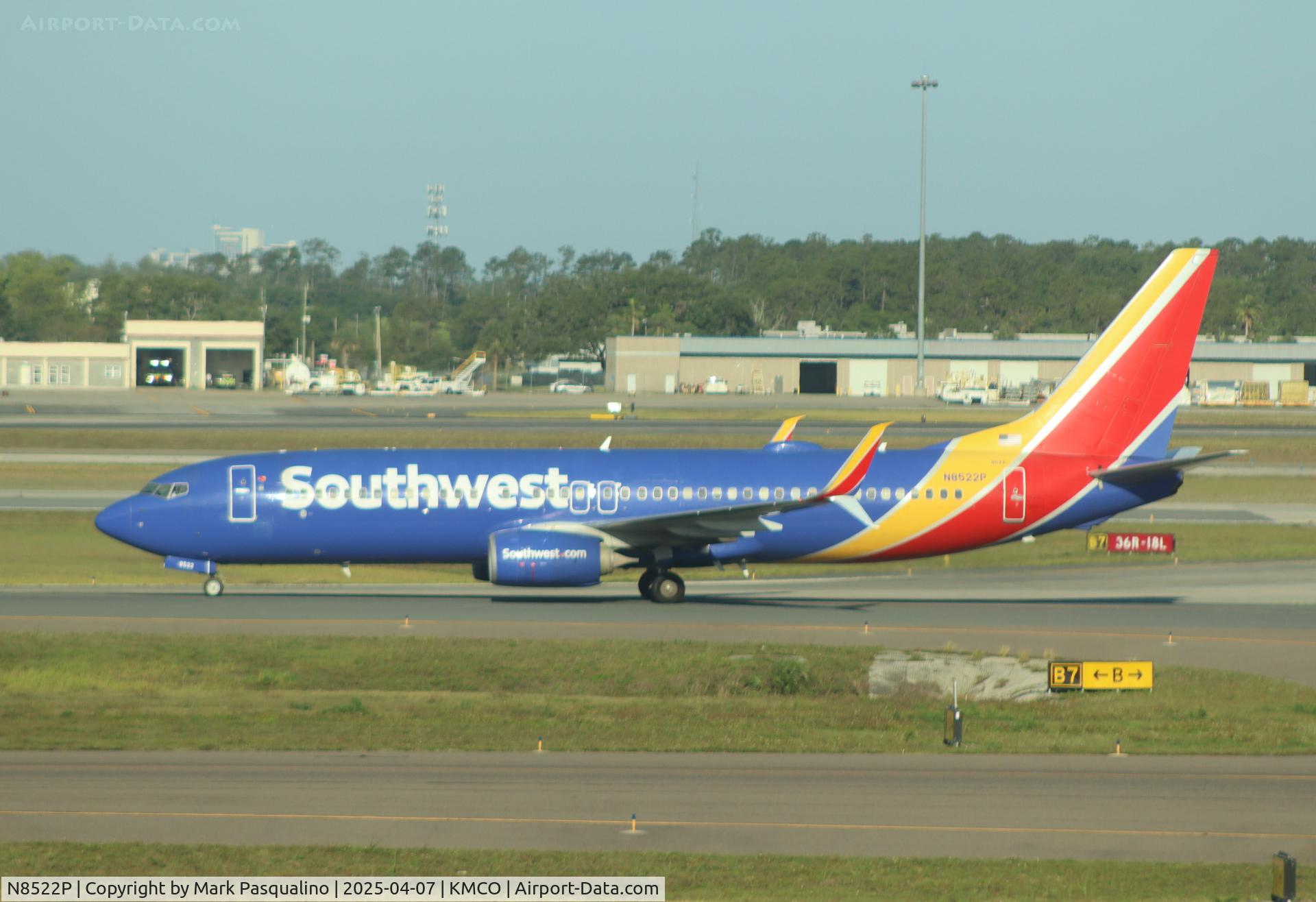 N8522P, 2017 Boeing 737-8H4 C/N 36922, Boeing 737-8H4