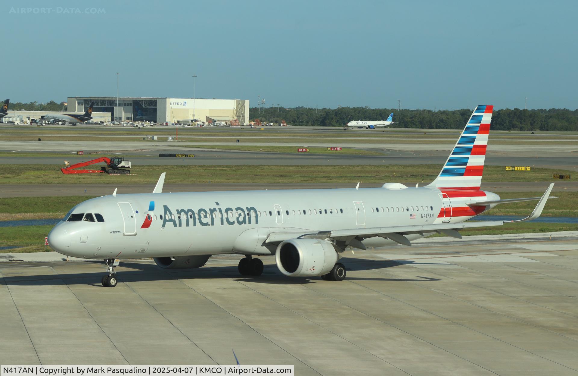 N417AN, 2020 Airbus A321-253NX C/N 9537, Airbus A321-253NX