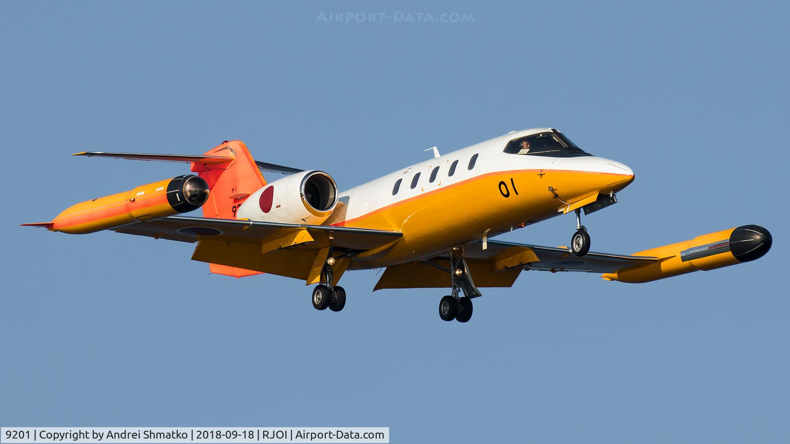 9201, Learjet U-36A C/N 36A-054, Routine mission.