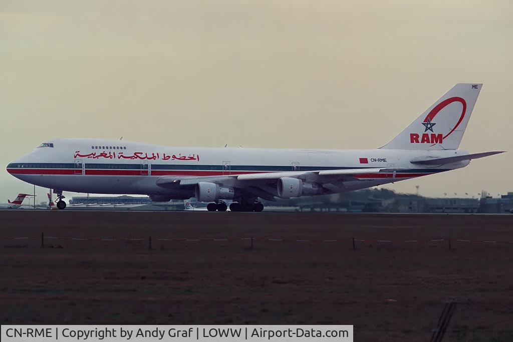CN-RME, 1978 Boeing 747-2B6B C/N 21615, Royal Air Maroc 747-200