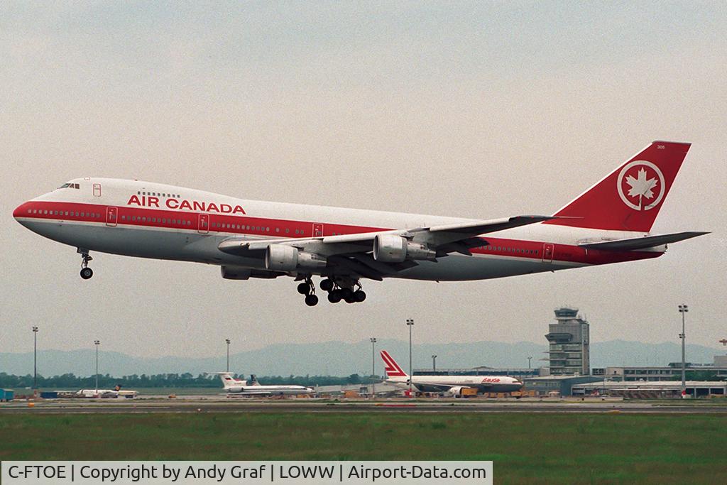 C-FTOE, 1974 Boeing 747-133 C/N 20881, Air Canada 747-100
