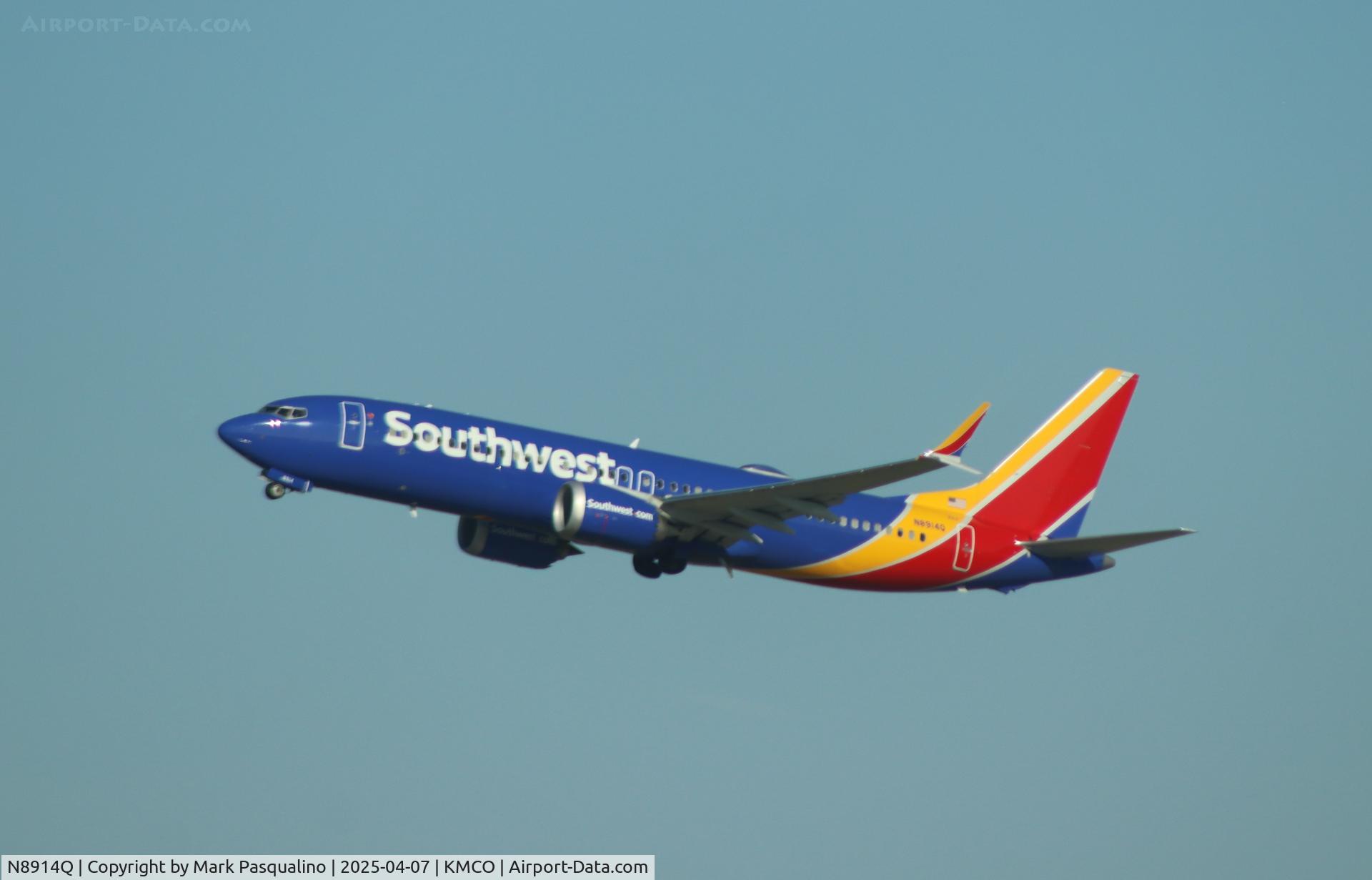 N8914Q, 2023 Boeing 737-8 MAX C/N 42695, Boeing 737-8 MAX
