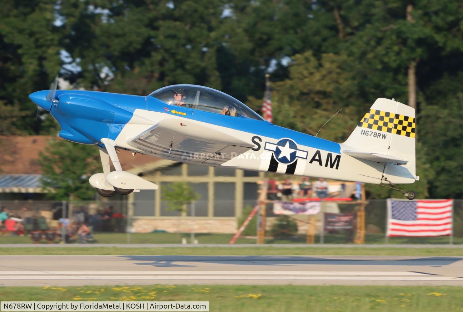 N678RW, 2002 Vans RV-4 C/N 2823, RV-4 zx 