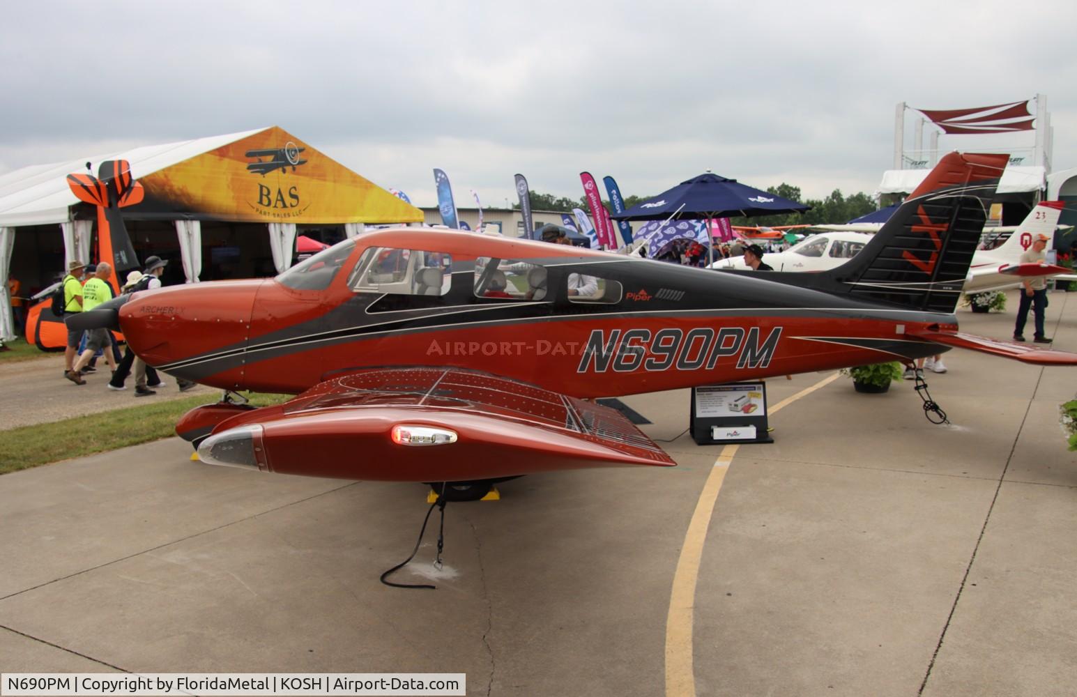 N690PM, 2024 Piper PA-28-181 Archer LX C/N 2881728, PA-28-181 zx 