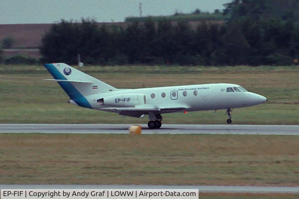 EP-FIF, 1974 Dassault Falcon (Mystere) 20E C/N 320, Iran Aseman Airlines Falcon 20