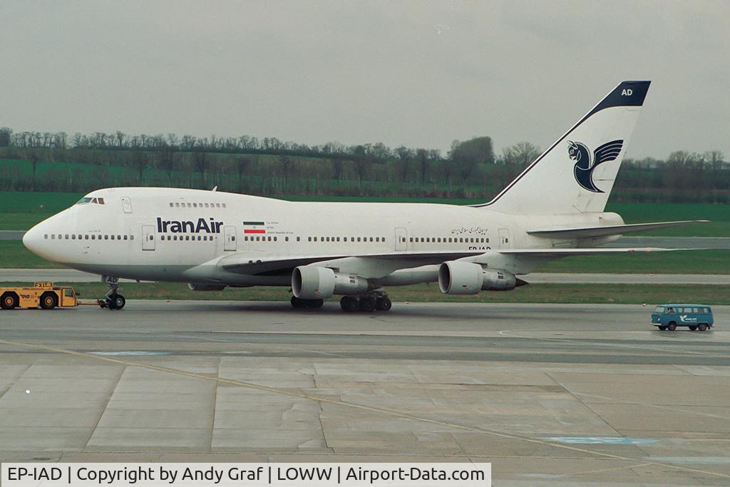 EP-IAD, 1979 Boeing 747SP-86 C/N 21758, Iran Air 747SP