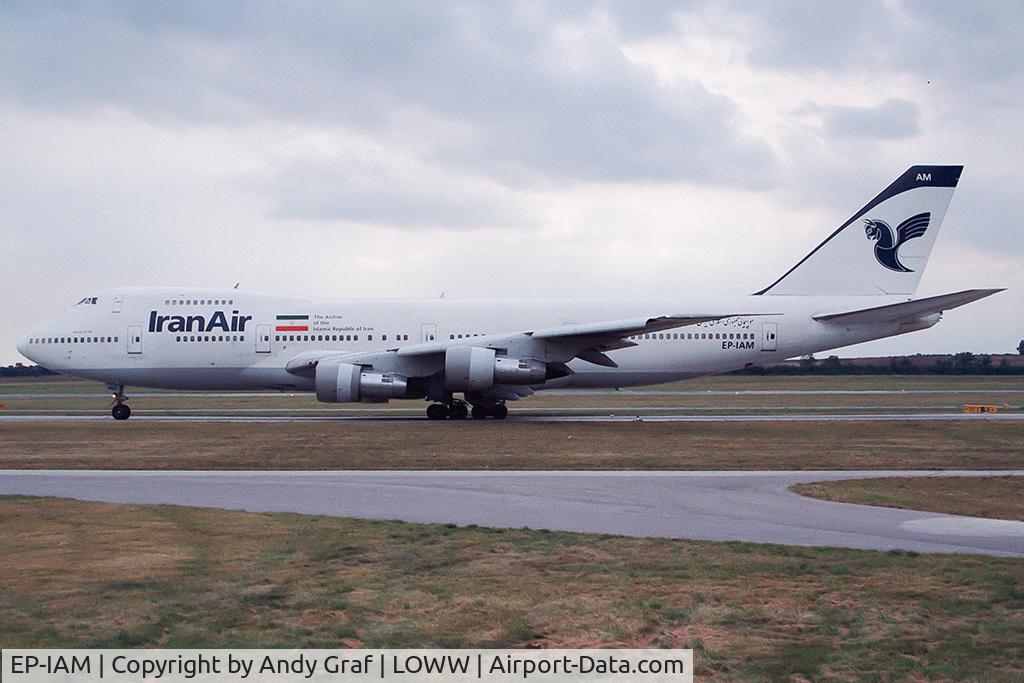EP-IAA, 1976 Boeing 747SP-86 C/N 20998/275, Iran Air 747-100