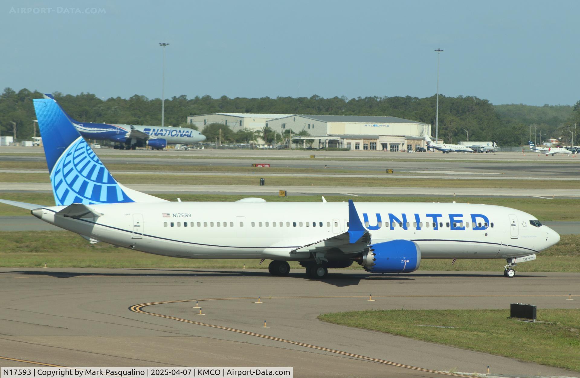 N17593, 2025 Boeing 737-9 MAX C/N 67741, Boeing 737-9 MAX