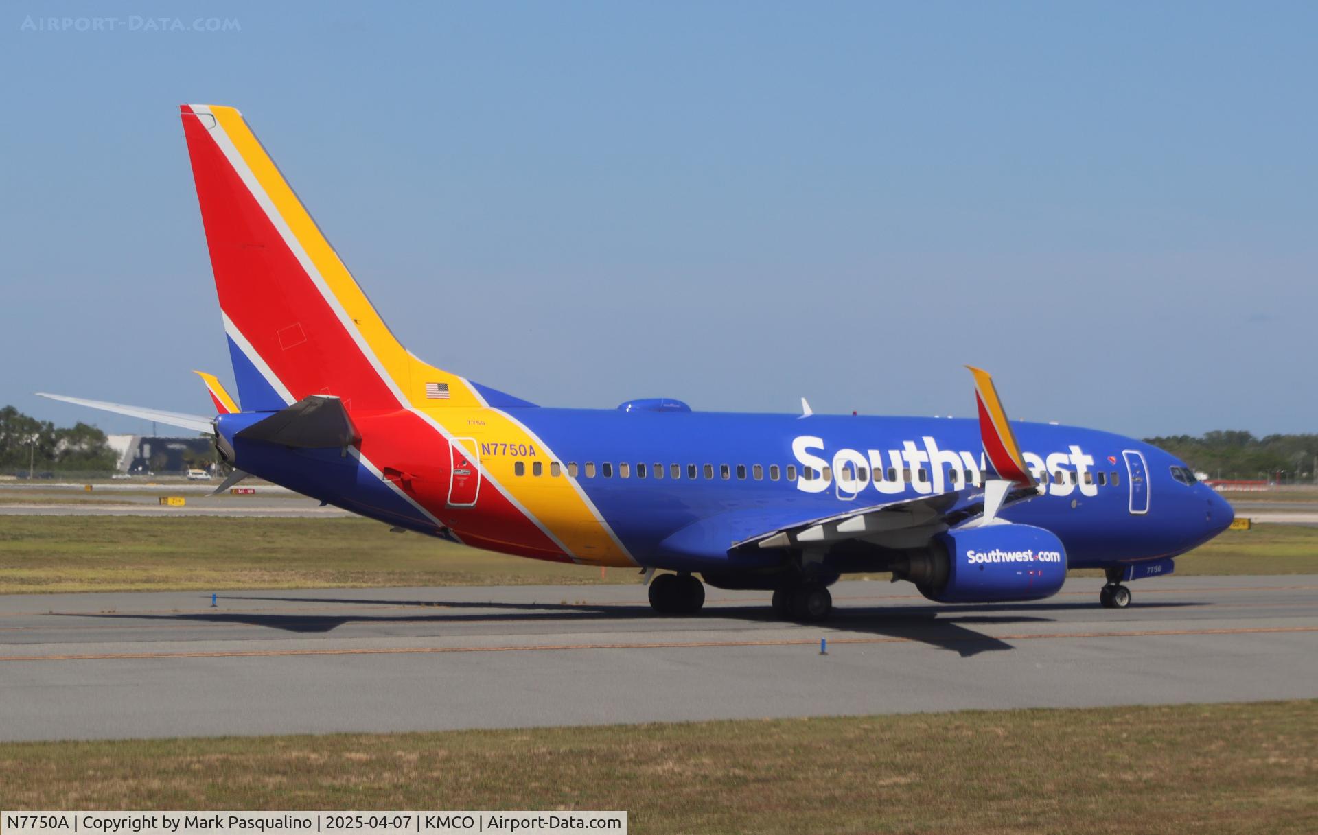 N7750A, 2008 Boeing 737-7BD C/N 36716, Boeing 737-7BD