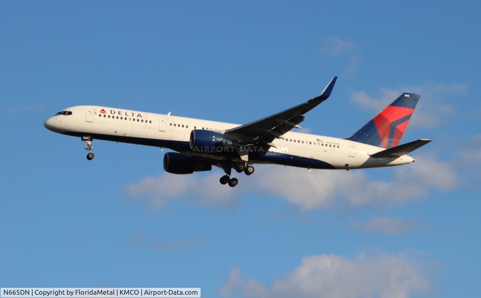 N665DN, 1991 Boeing 757-232 C/N 25013, DAL 752 zx atl-mco