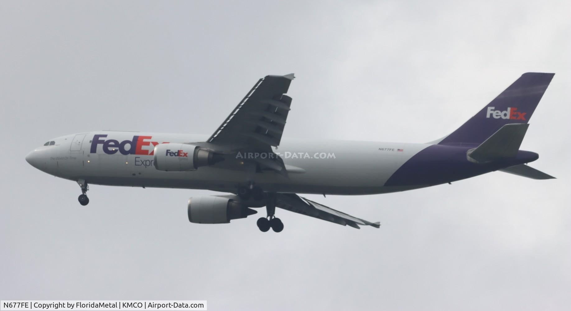 N677FE, 1998 Airbus A300F4-605R C/N 791, FDX A300 zx mem-mco