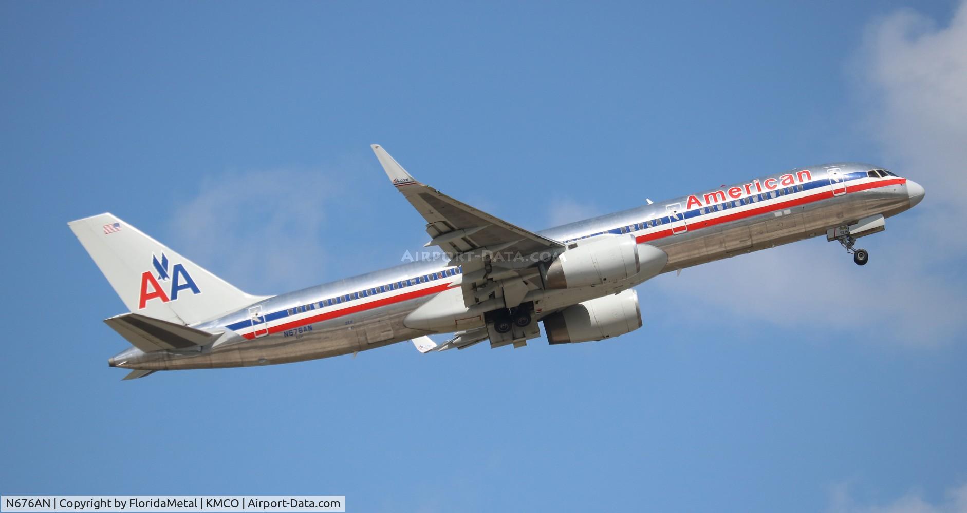 N676AN, 1998 Boeing 757-223 C/N 29426, AAL 752 oc zx mco-mia