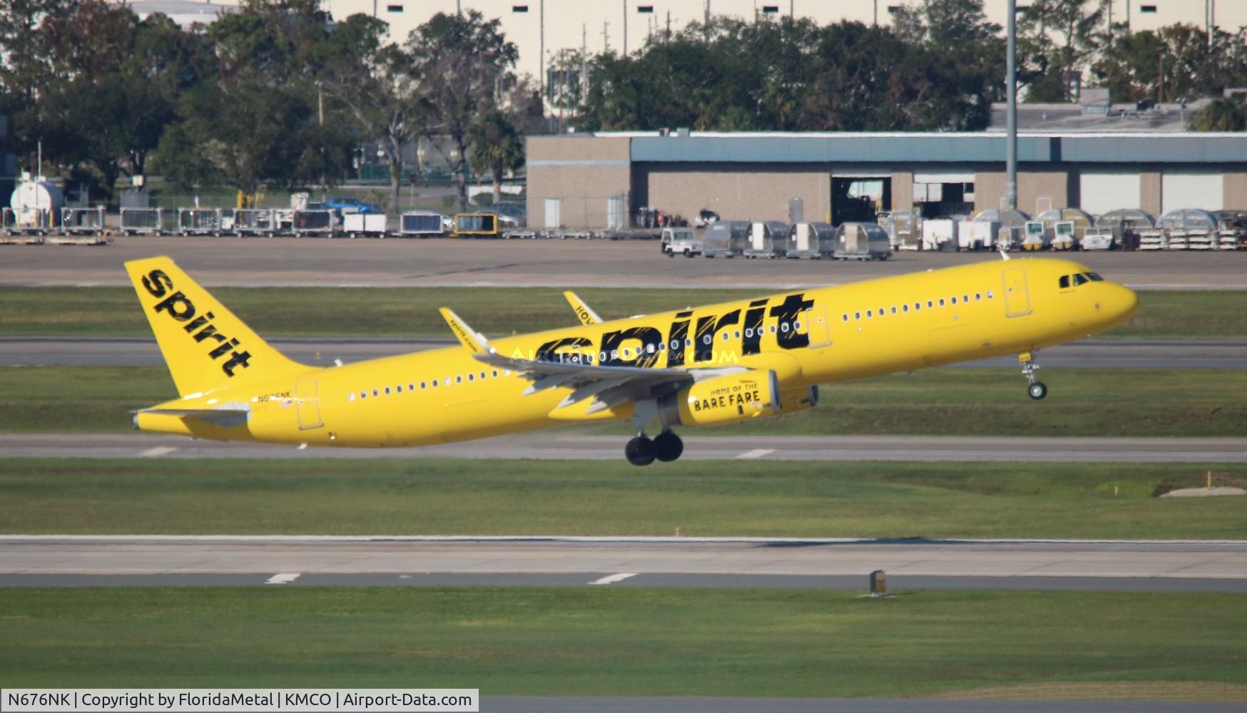 N676NK, 2017 Airbus A321-231 C/N 7734, NKS A321 zx