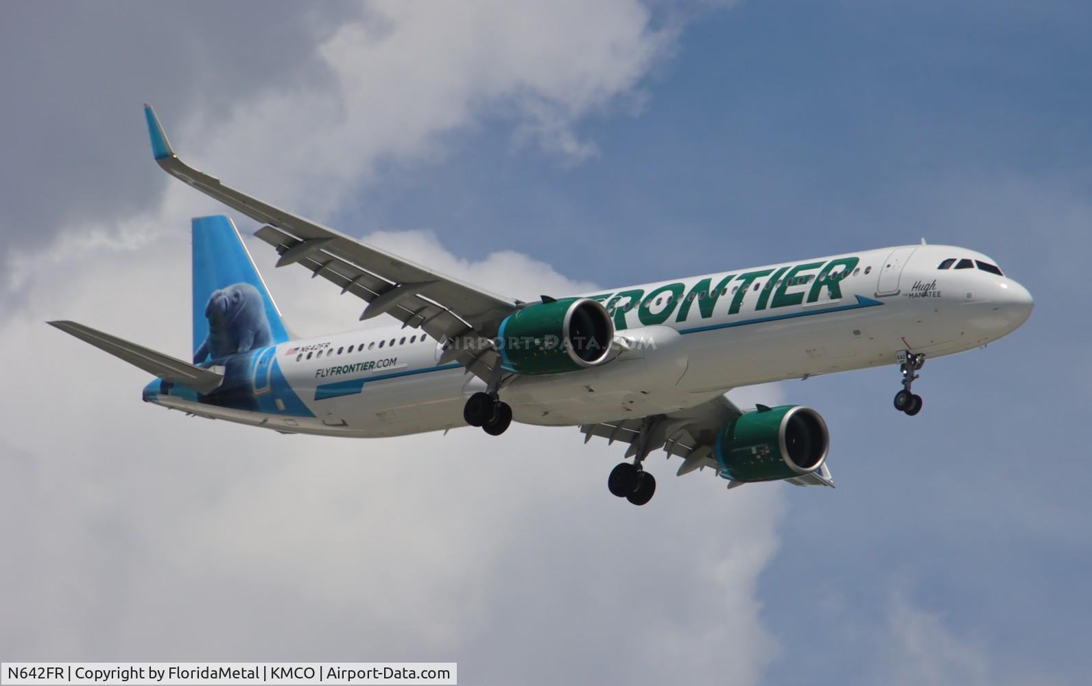 N642FR, 2024 Airbus A321- 271NX C/N 11888, FFT A321N Hugh zx den-mco