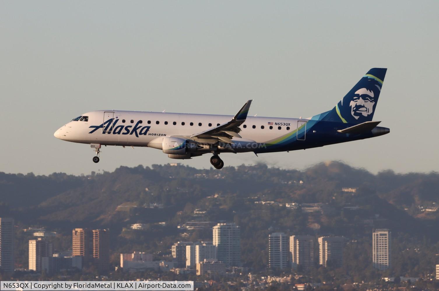 N653QX, 2022 Embraer ERJ 175-200LR C/N 17000930, QXE/ASA E175 zx mfr-lax