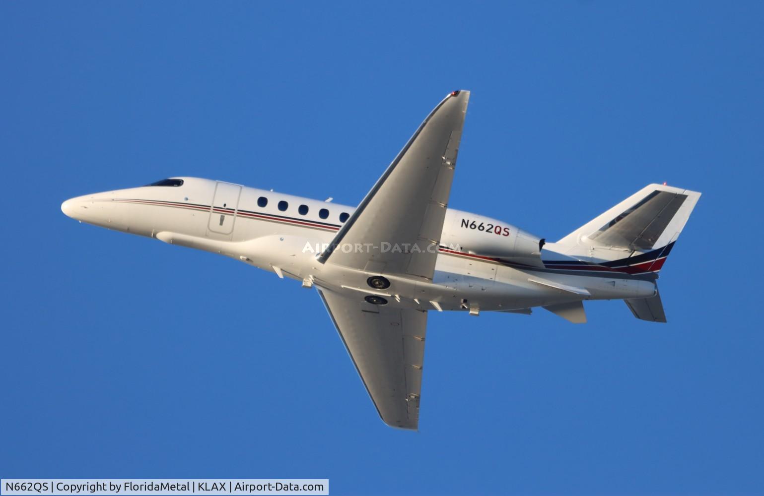 N662QS, 2021 Cessna 680A  Citation Latitude C/N 680A0274, C680A zx lax-cho