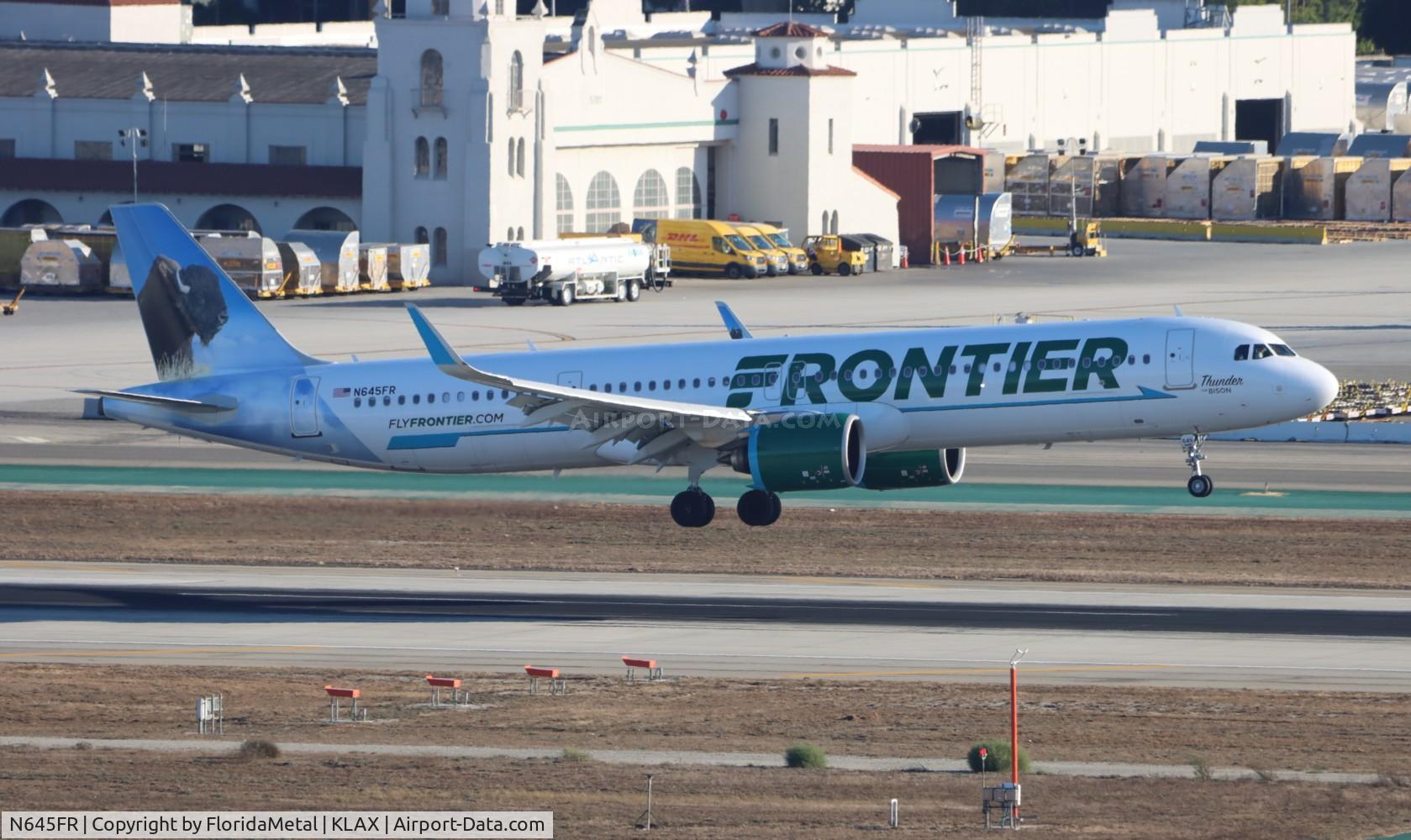 N645FR, 2024 Airbus A321- 271NX C/N 11954, FFT A321N Thunder zx den-lax