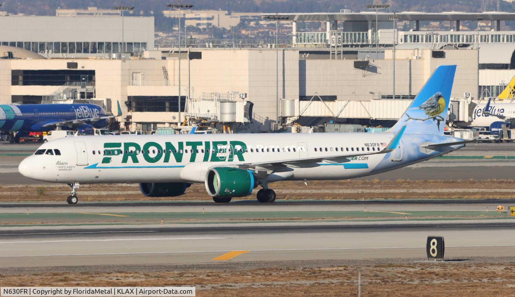 N630FR, 2023 Airbus A321-271NX C/N 11642, FFT A321N Abaco zx den-lax