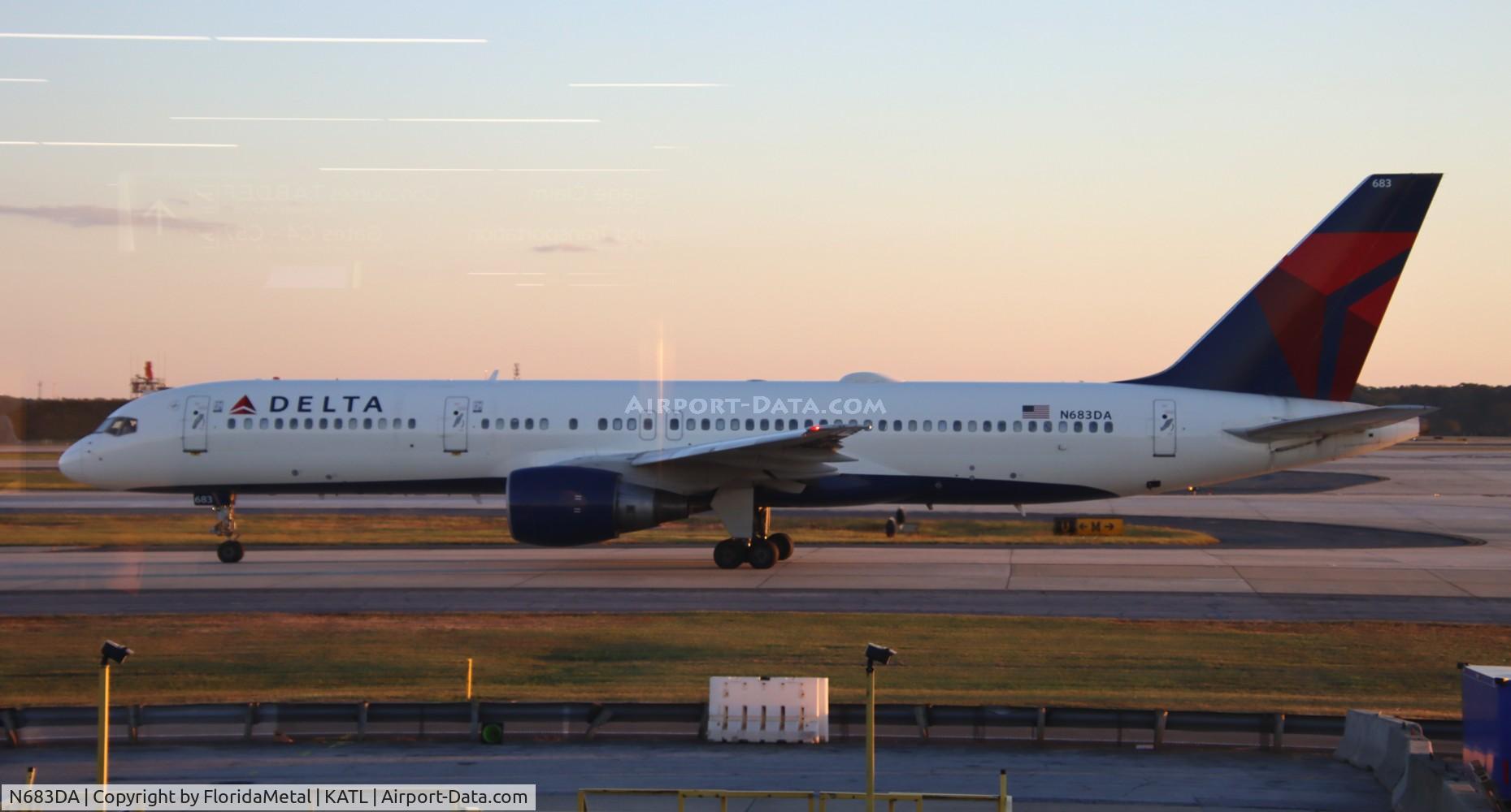 N683DA, 1993 Boeing 757-232 C/N 27103, DAL 752 zx atl-mco