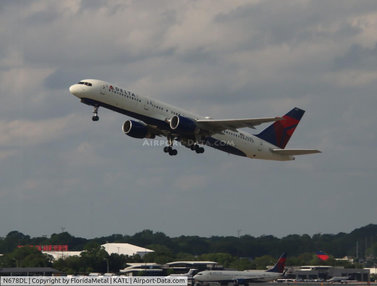 N678DL, 1998 Boeing 757-232 C/N 25983, DAL 752 zx atl-dtw 