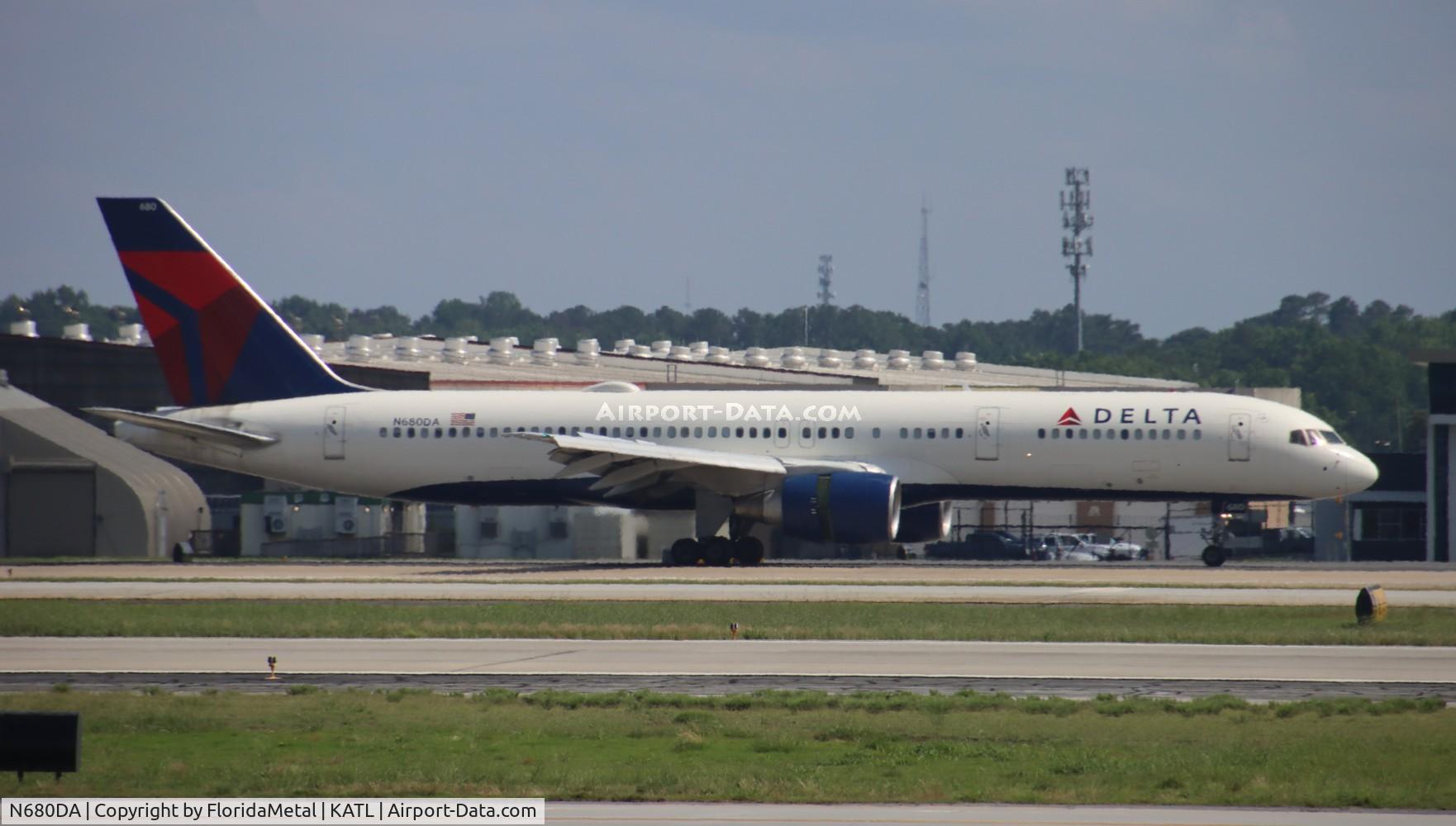 N680DA, 1992 Boeing 757-232 C/N 26956, DAL 752 zx msy-atl