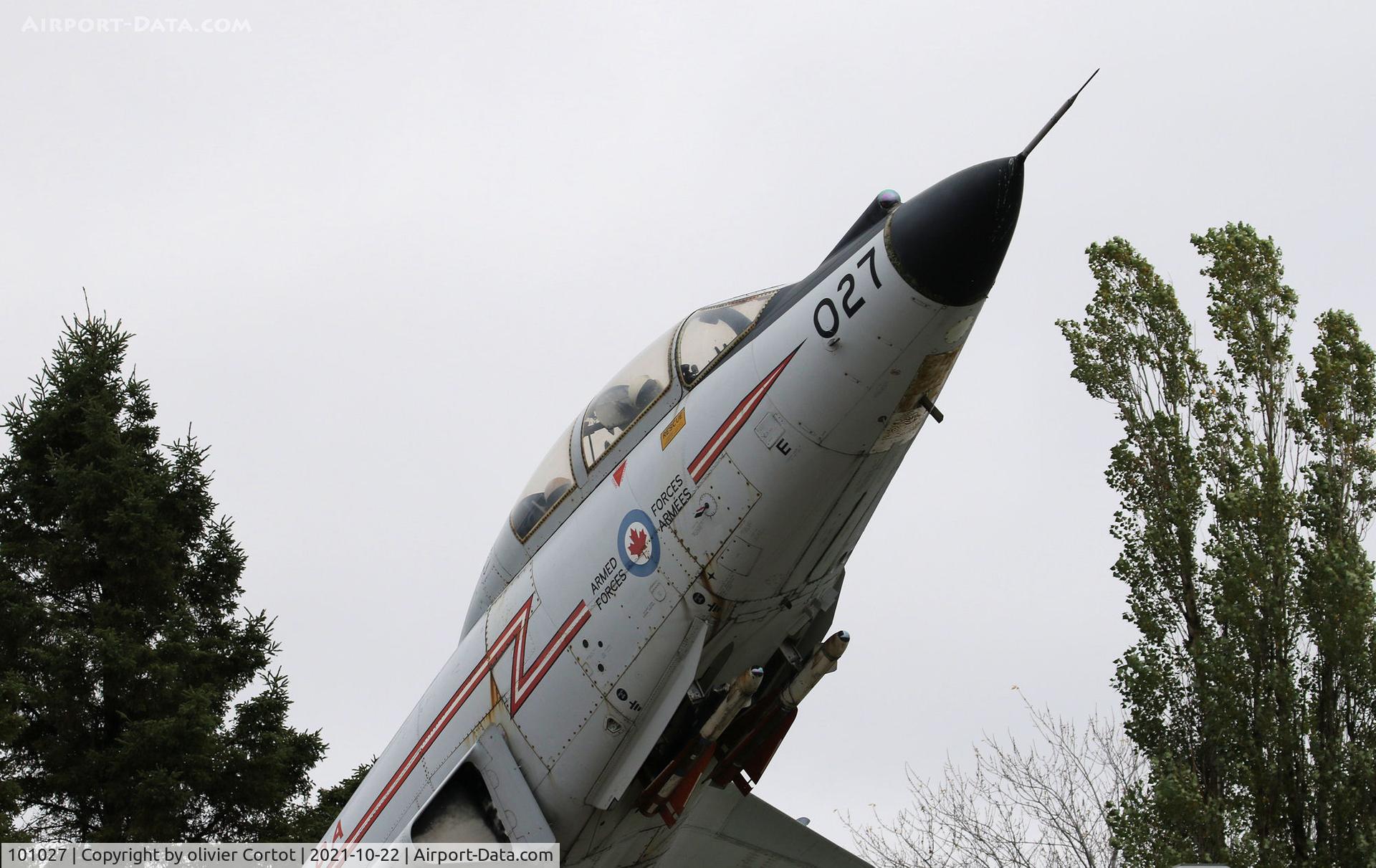 101027, 1957 McDonnell CF-101B Voodoo C/N 519, bagotville museum