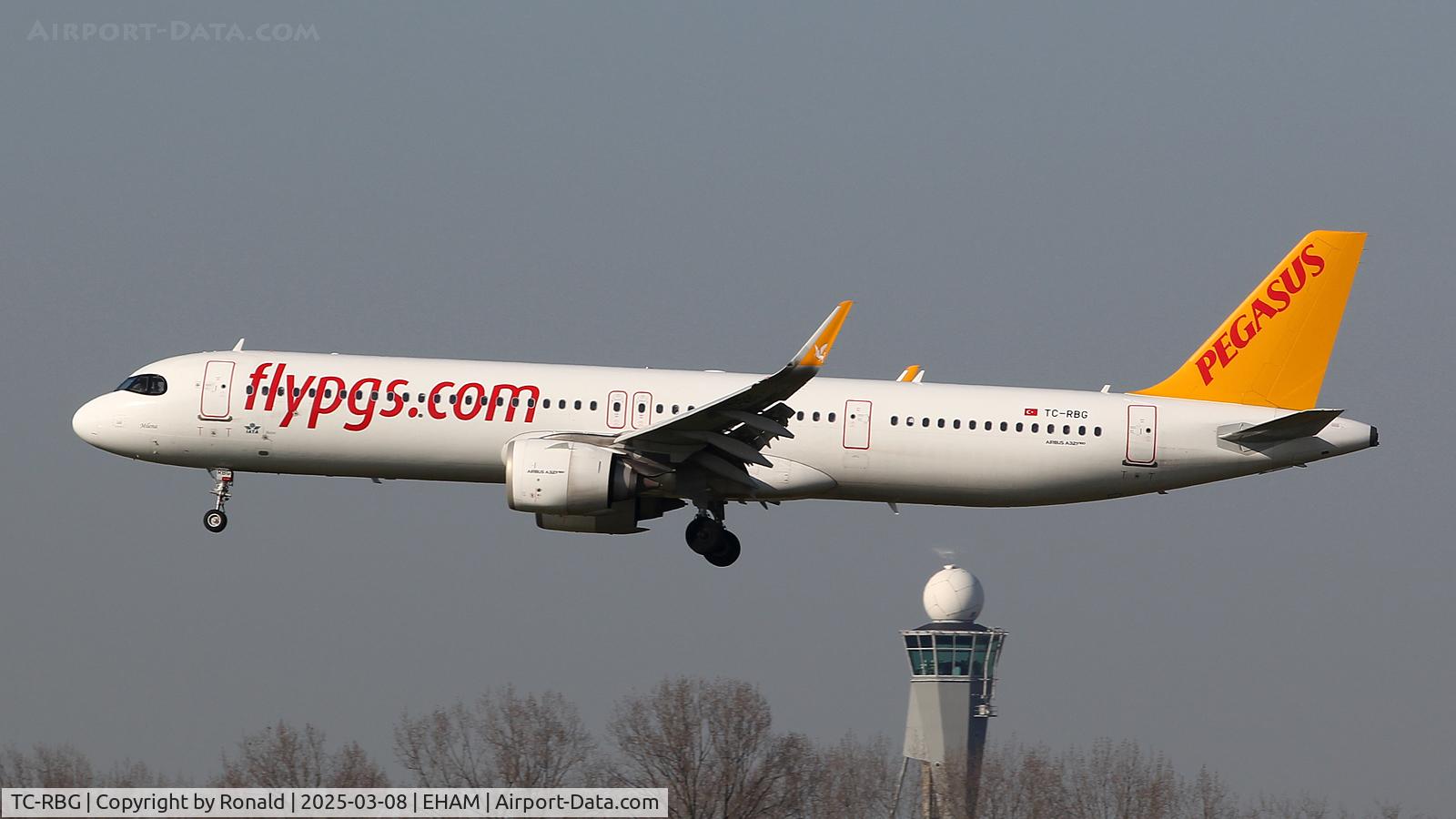 TC-RBG, 2020 Airbus A321-251NX C/N 10007, at eham