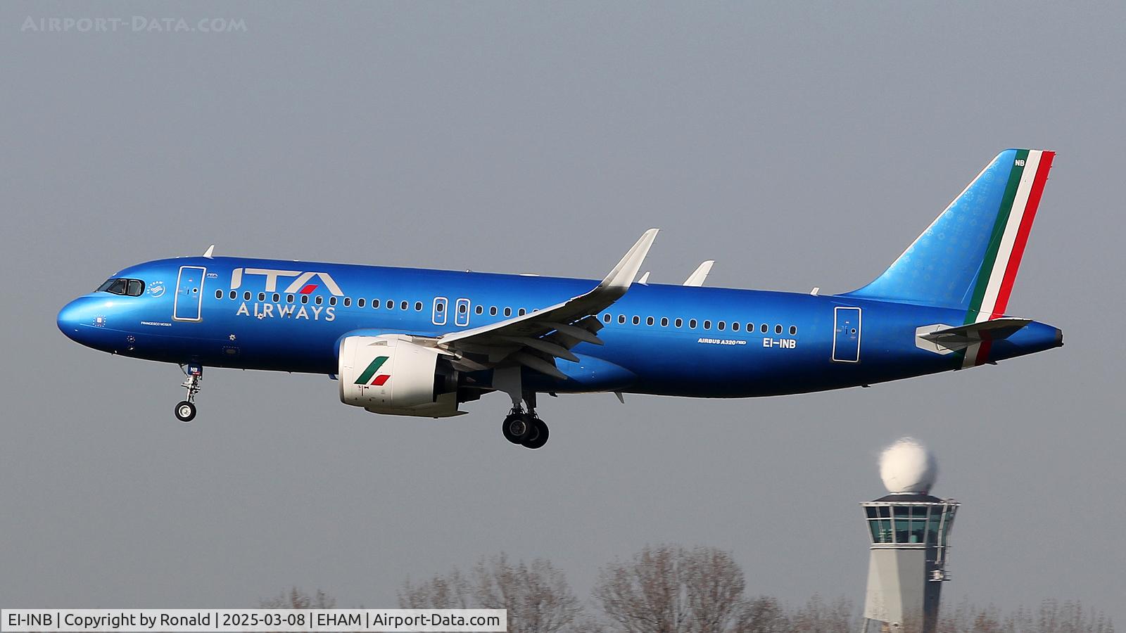 EI-INB, 2022 Airbus A320-271N C/N 11261, at eham