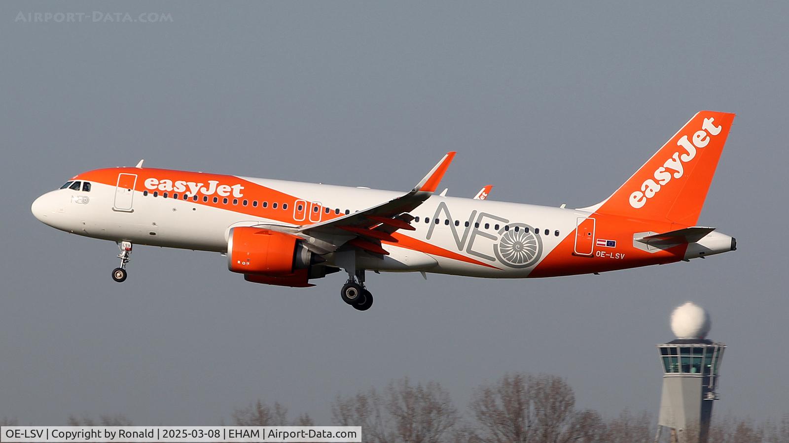 OE-LSV, Airbus A320-251 Neo C/N 11835, at eham