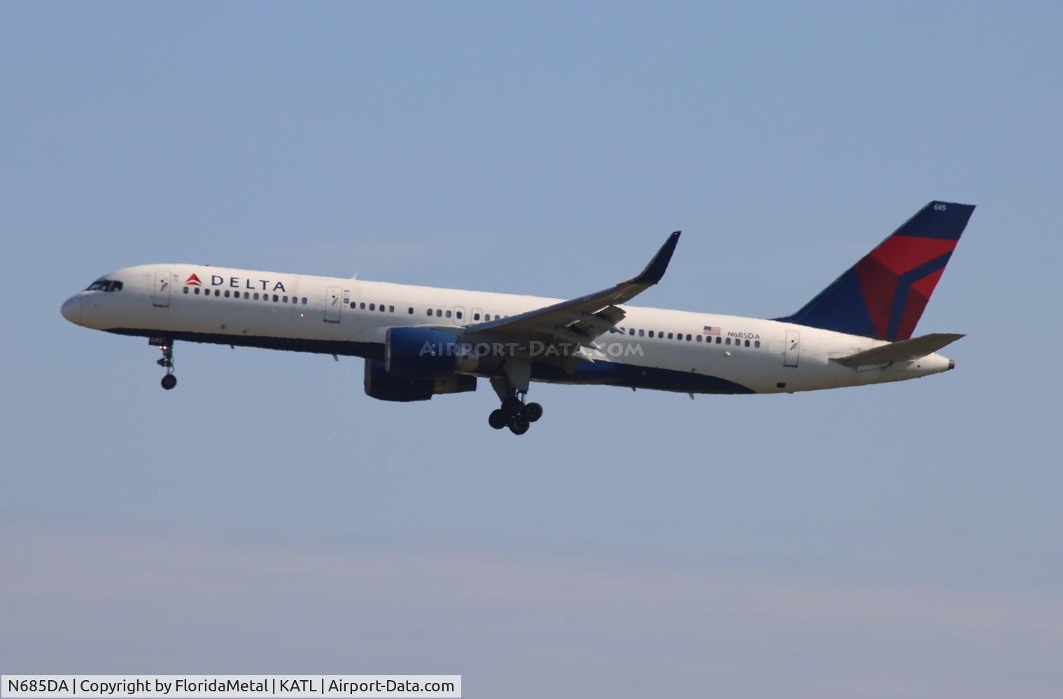 N685DA, 1995 Boeing 757-232 C/N 27588, DAL 752 zx jfk-atl