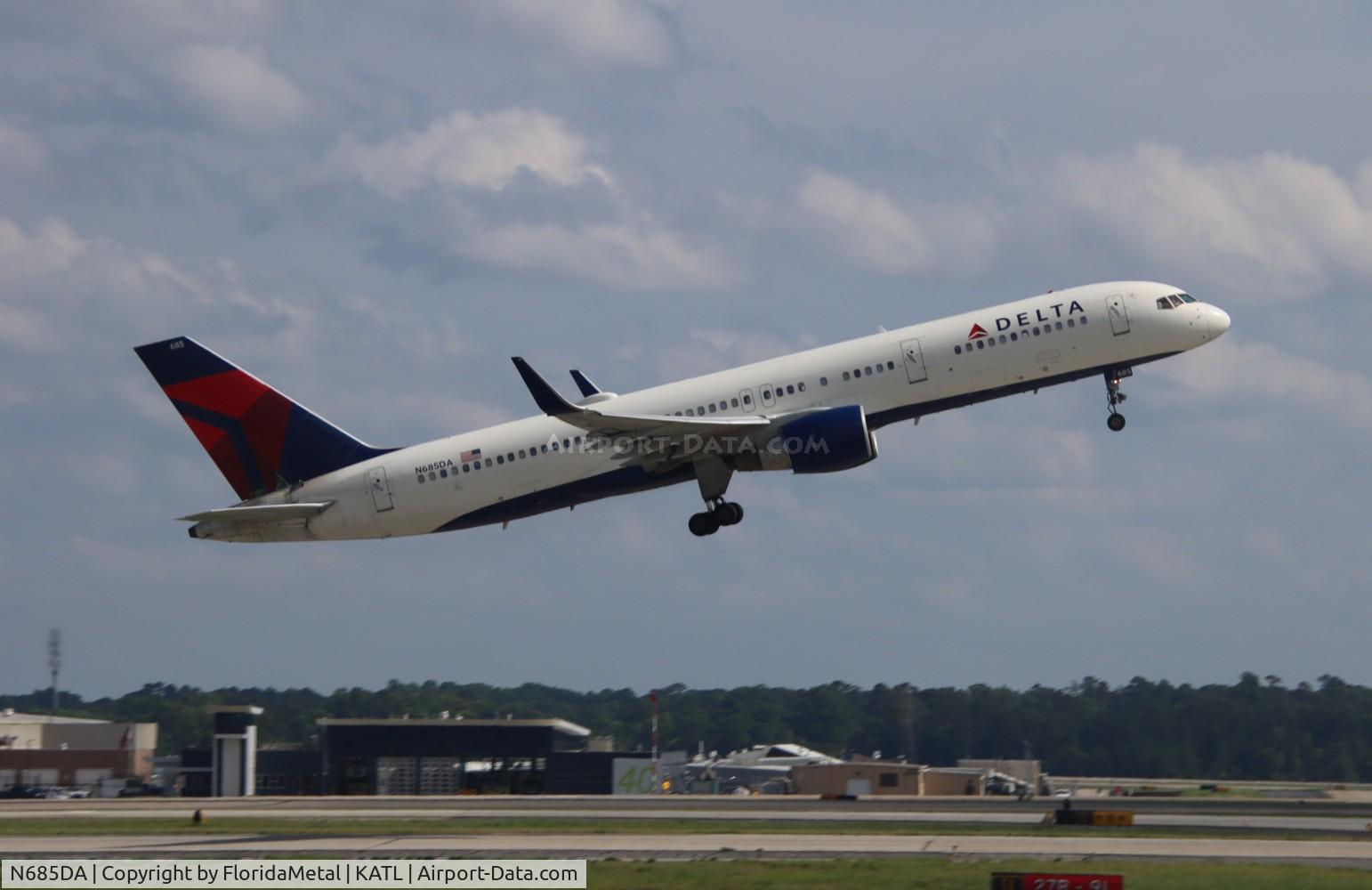 N685DA, 1995 Boeing 757-232 C/N 27588, DAL 752 zx atl-bwi