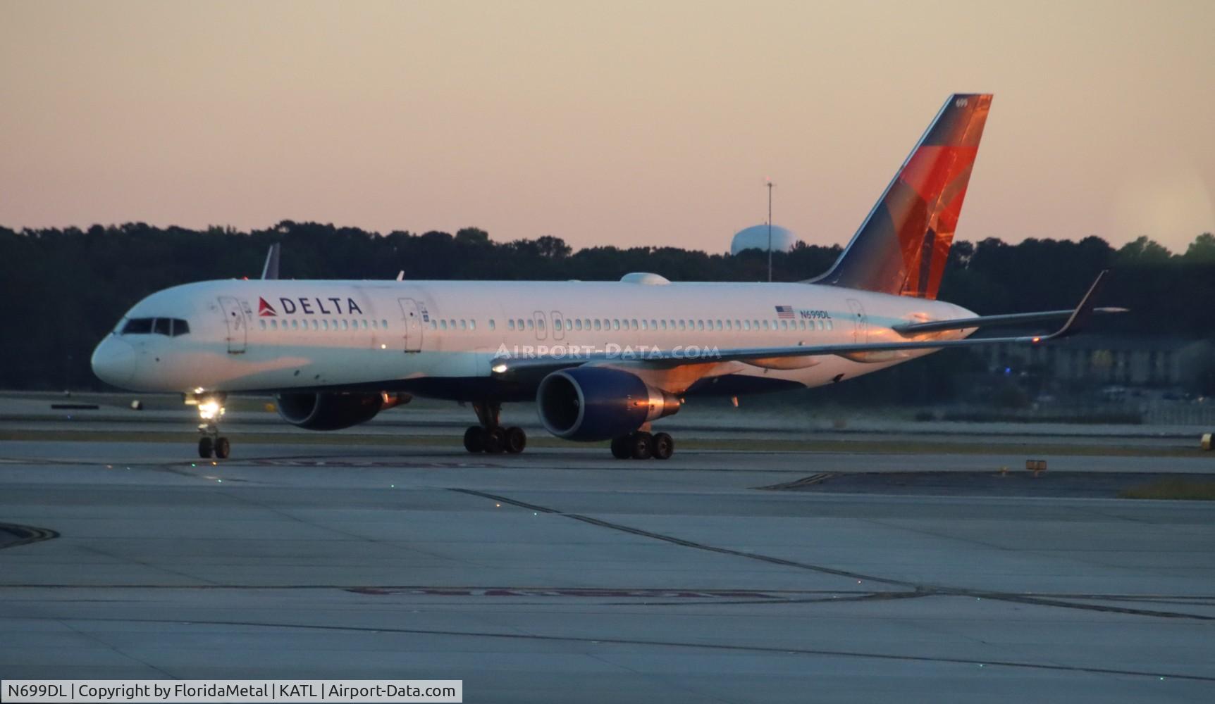 N699DL, 1999 Boeing 757-232 C/N 29970, DAL 752 zx cun/mmun-atl