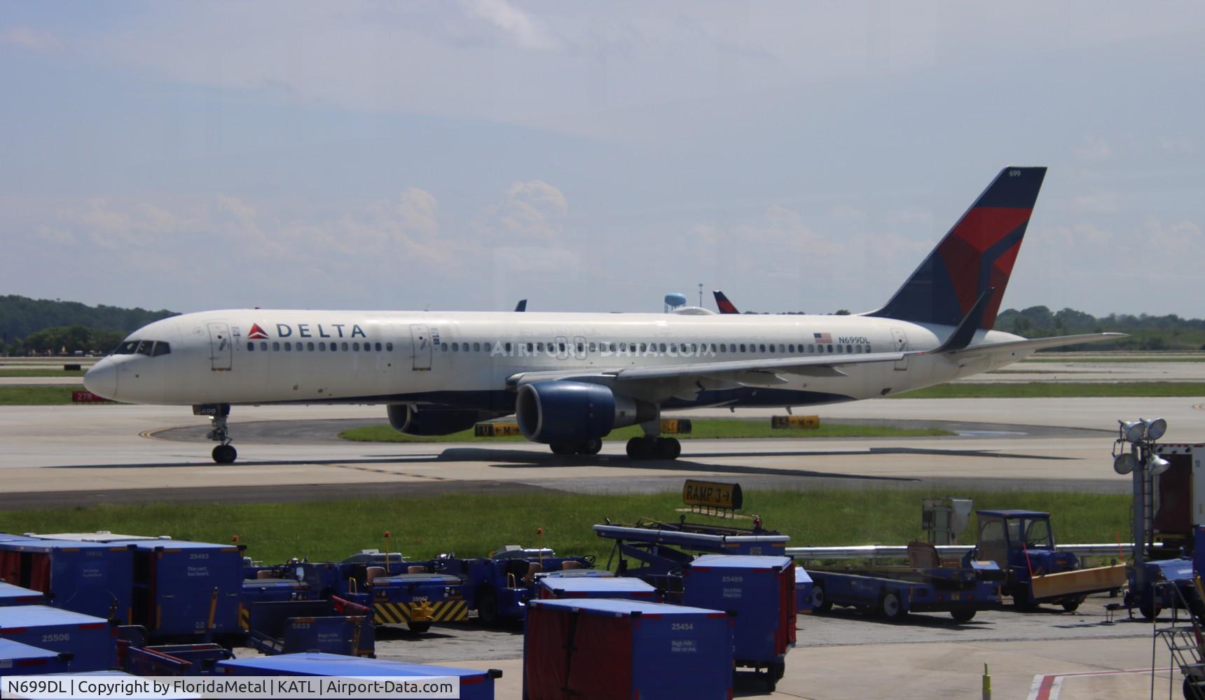 N699DL, 1999 Boeing 757-232 C/N 29970, DAL 752 zx atl-tpa