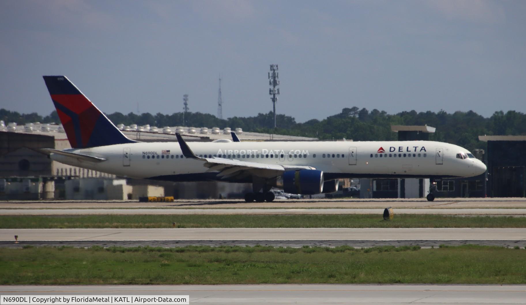 N690DL, 1998 Boeing 757-232 C/N 27585, DAL 752 zx bhm-atl