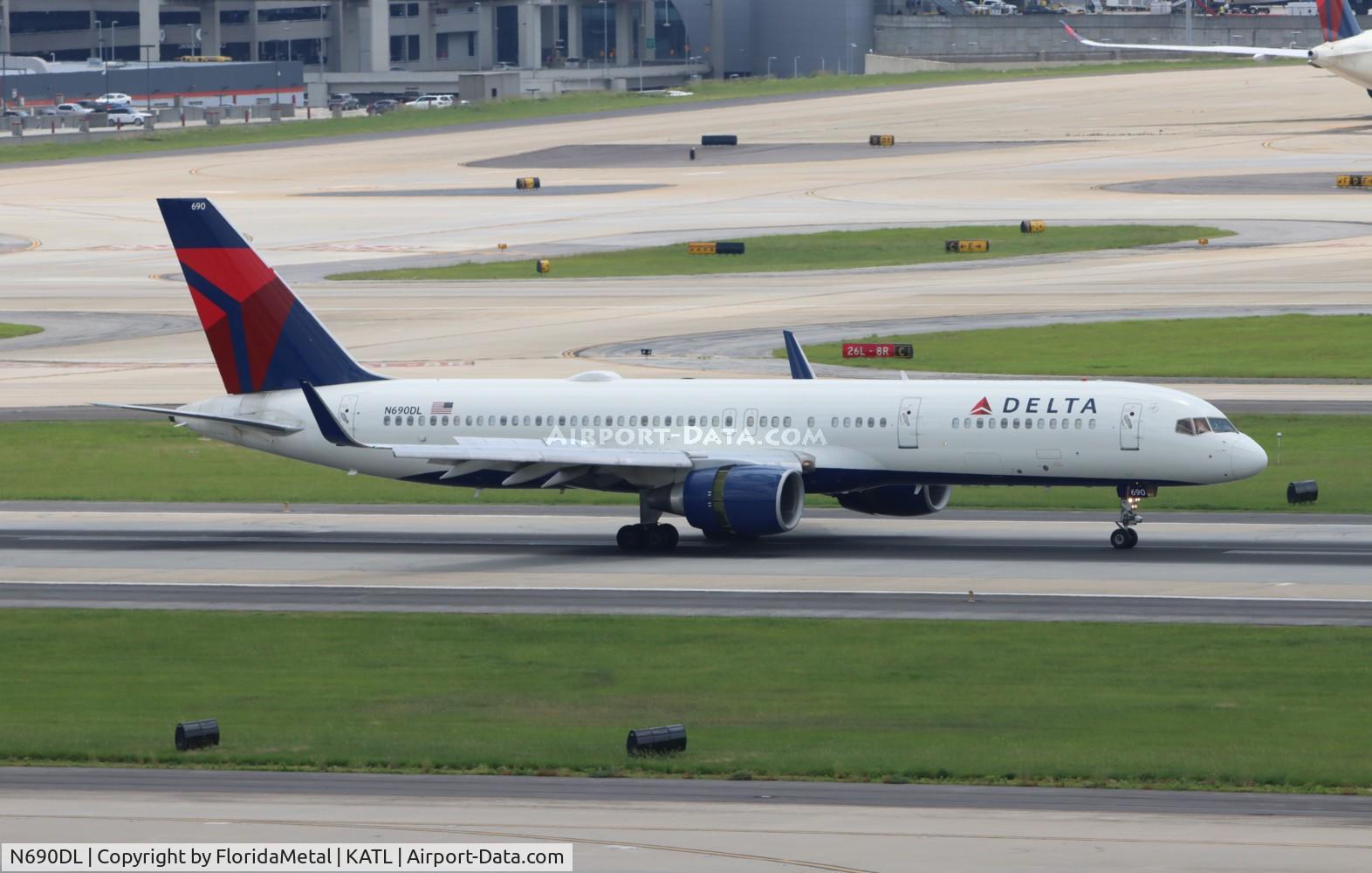 N690DL, 1998 Boeing 757-232 C/N 27585, DAL 752 zx mci-atl