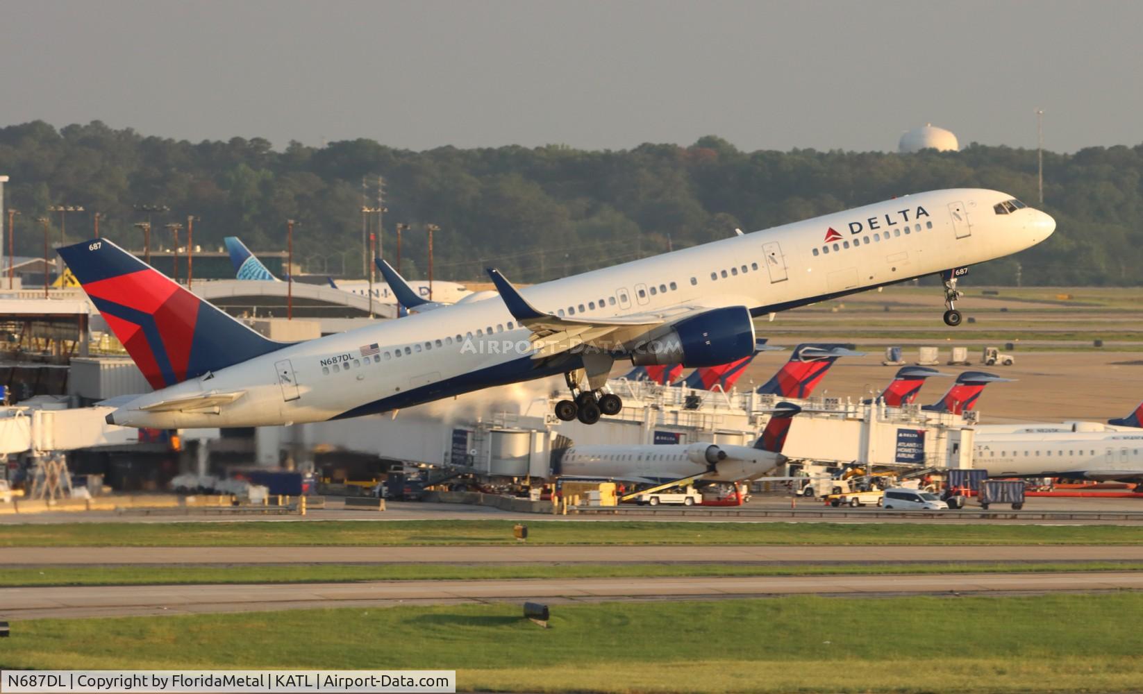 N687DL, 1998 Boeing 757-232 C/N 27586, DAL 752 zx atl-pit
