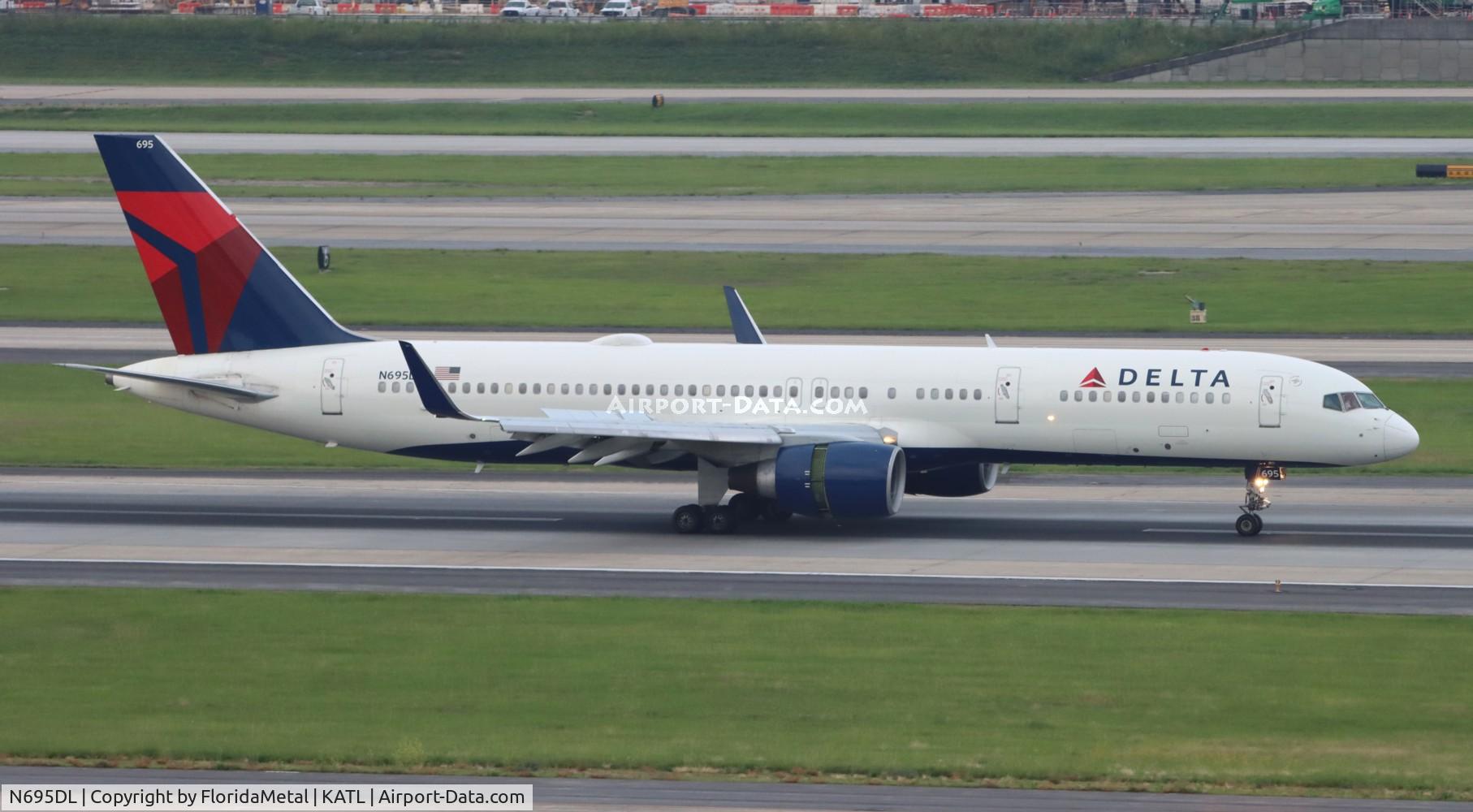 N695DL, 1998 Boeing 757-232 C/N 29727, DAL 752 zx orf-atl
