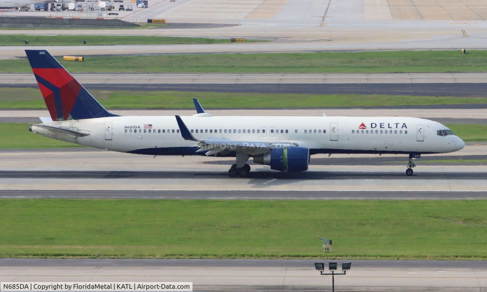 N685DA, 1995 Boeing 757-232 C/N 27588, DAL 752 zx mke-atl