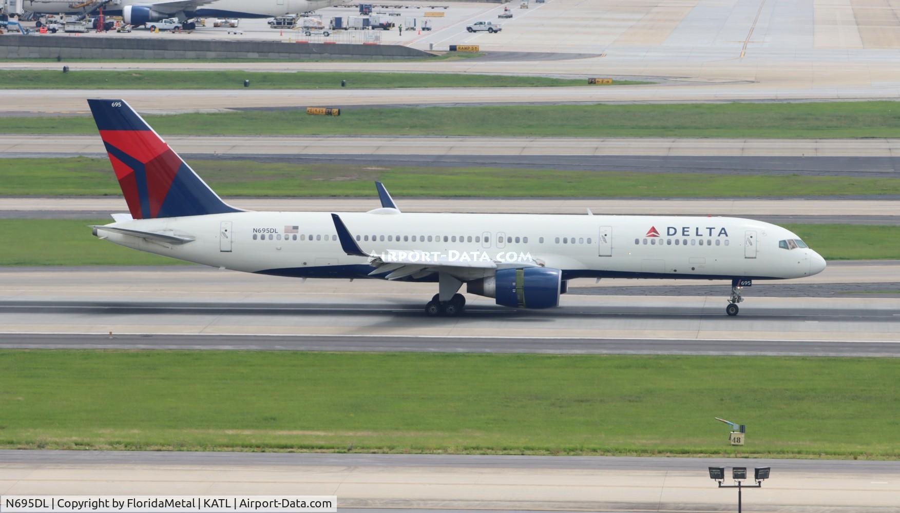 N695DL, 1998 Boeing 757-232 C/N 29727, DAL 752 zx rdu-atl