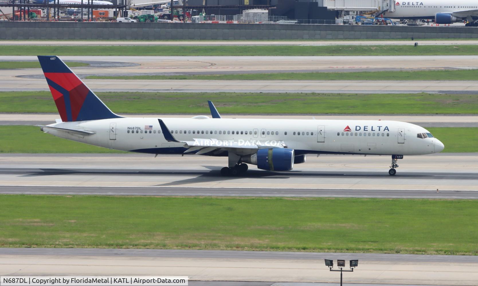 N687DL, 1998 Boeing 757-232 C/N 27586, DAL 752 zx orf-atl