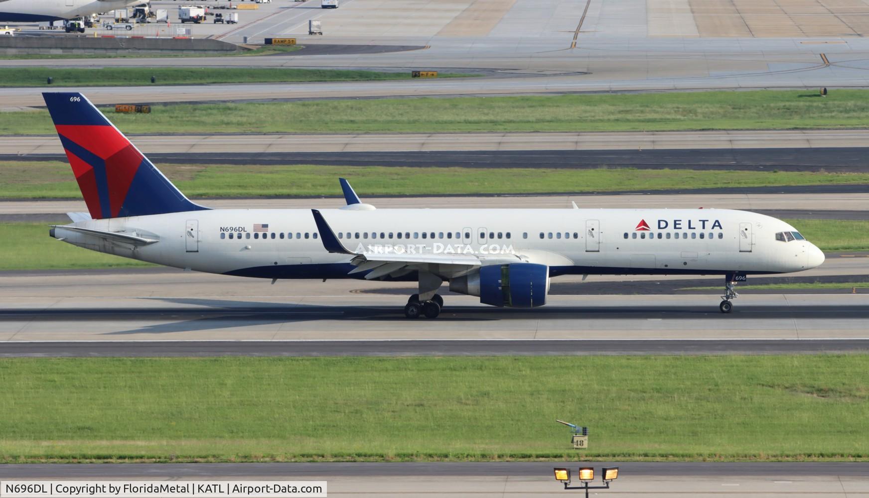 N696DL, 1999 Boeing 757-232 C/N 29728, DAL 752 zx sfo-atl