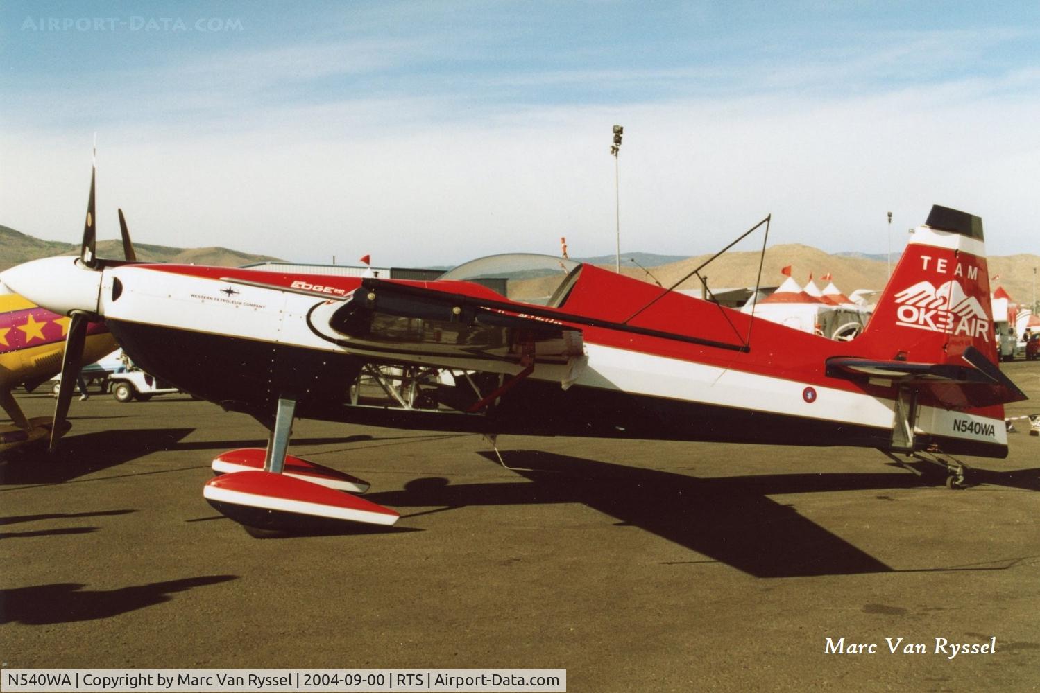 N540WA, 2001 Zivko Edge 540 C/N 0030, At Reno Air Races 2004.