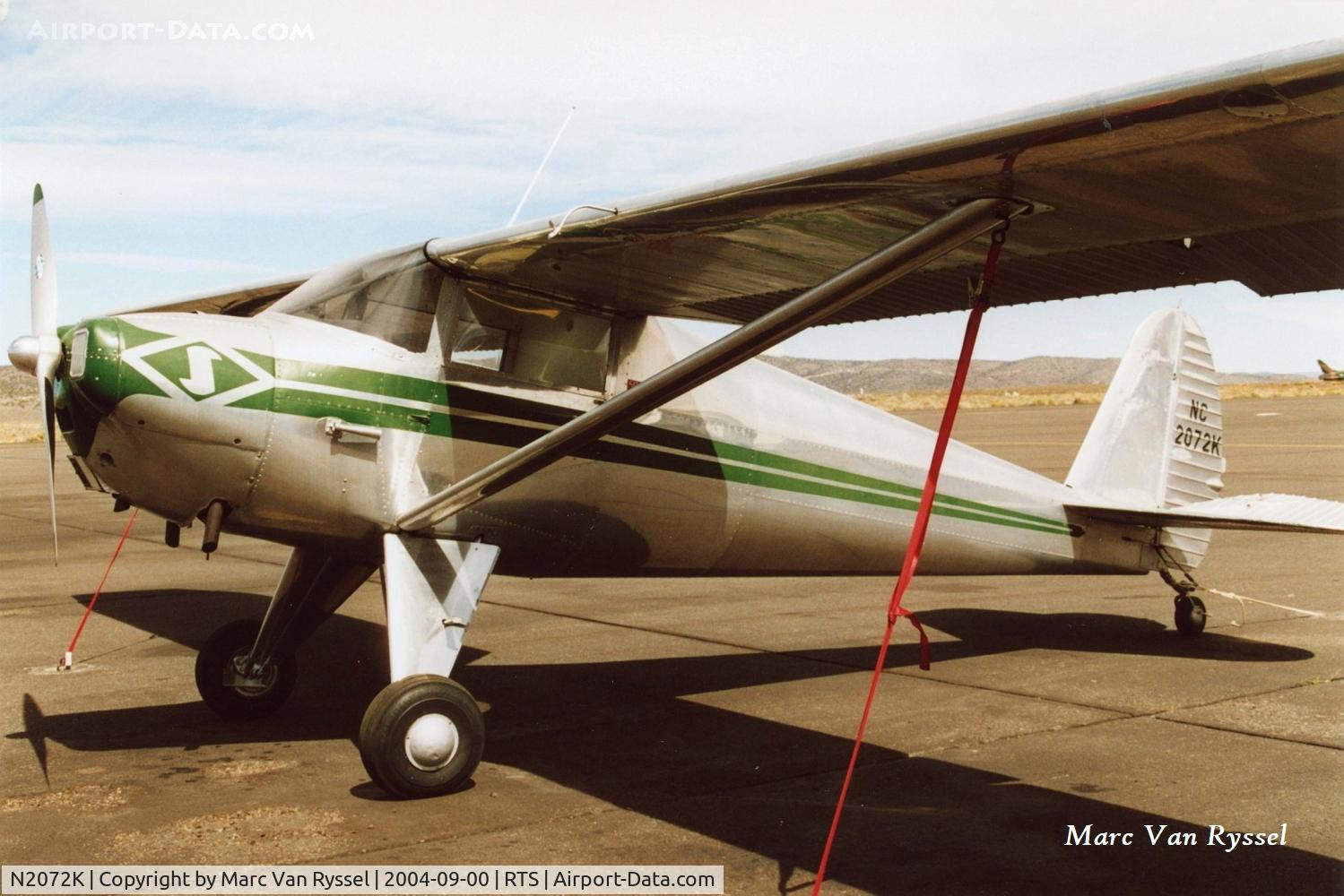 N2072K, 1947 Luscombe 8A C/N 4799, N2072K at the 2004 Reno Air Races.