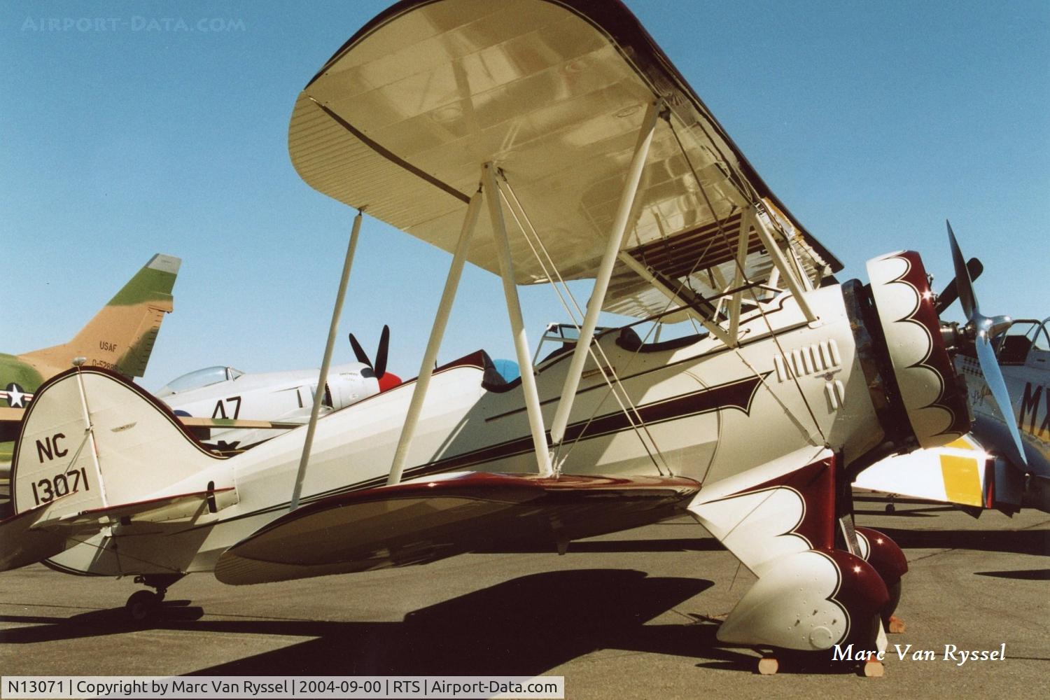 N13071, 1933 Waco UBF C/N 3689, N13071 at the 2004 Reno Air Races.